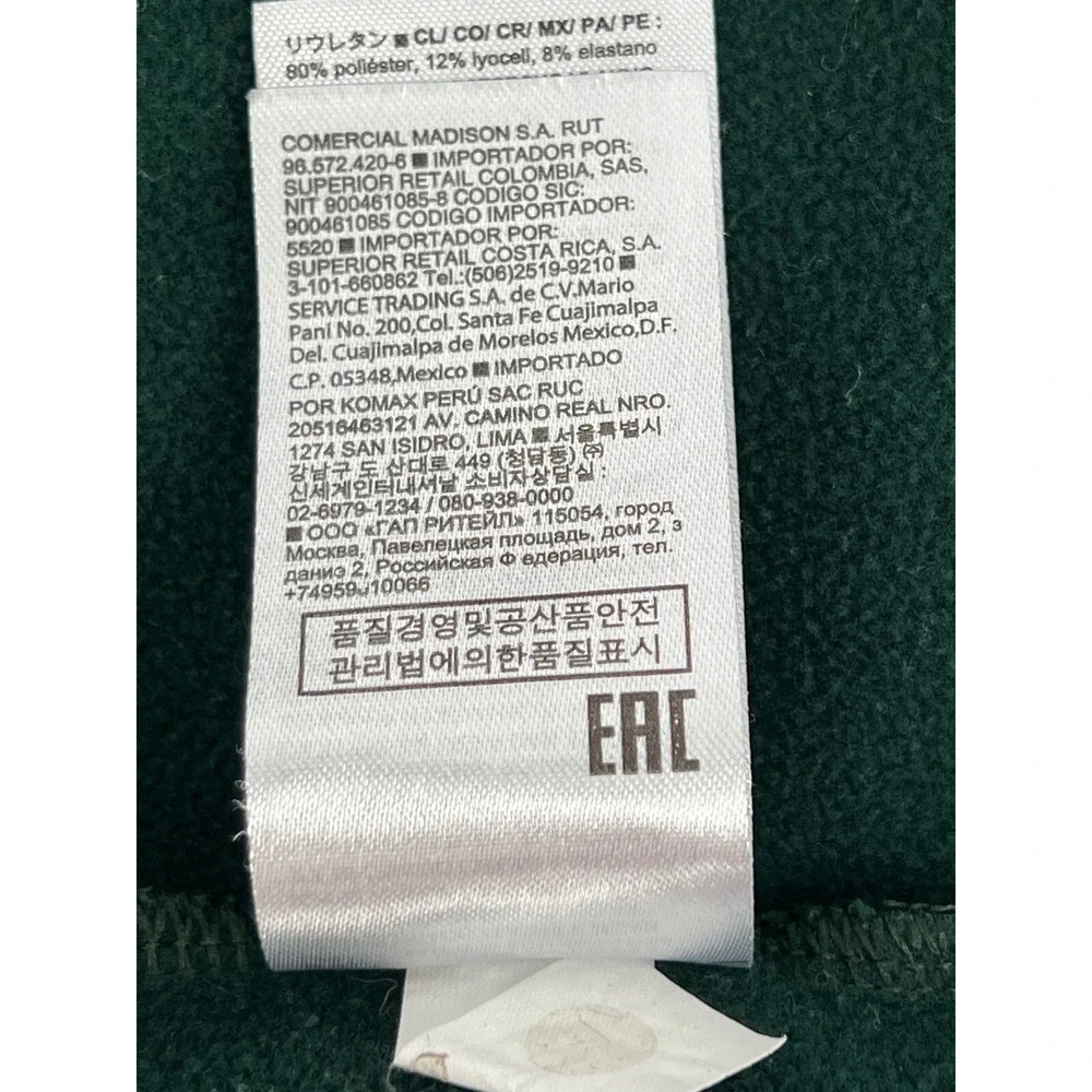 Banana Republic Polartec Pullover Long Sleeve Green Athletic‎ Top XL